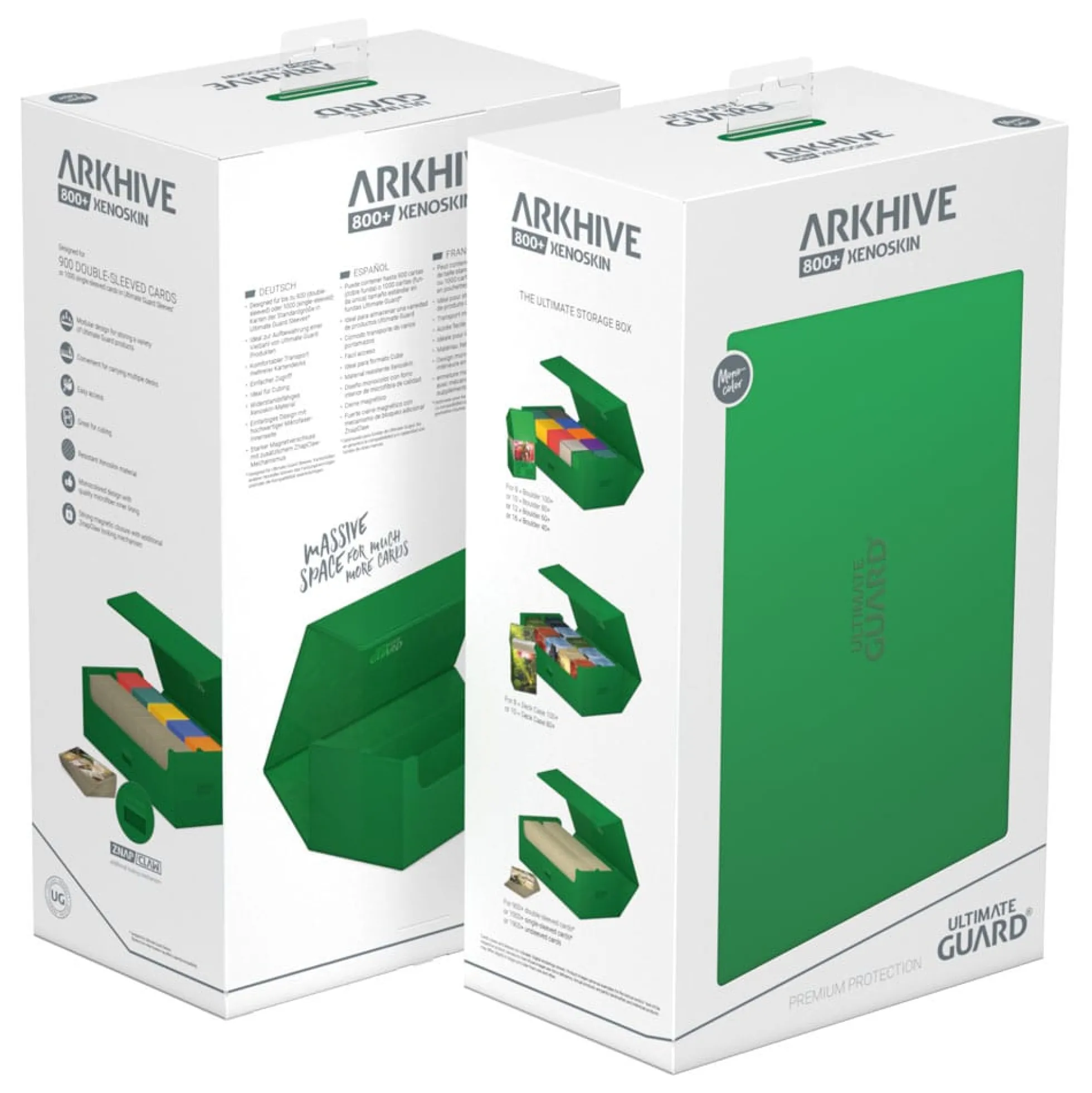 Ultimate Guard Arkhive 800+ Xenoskin Kartenbox einfarbig