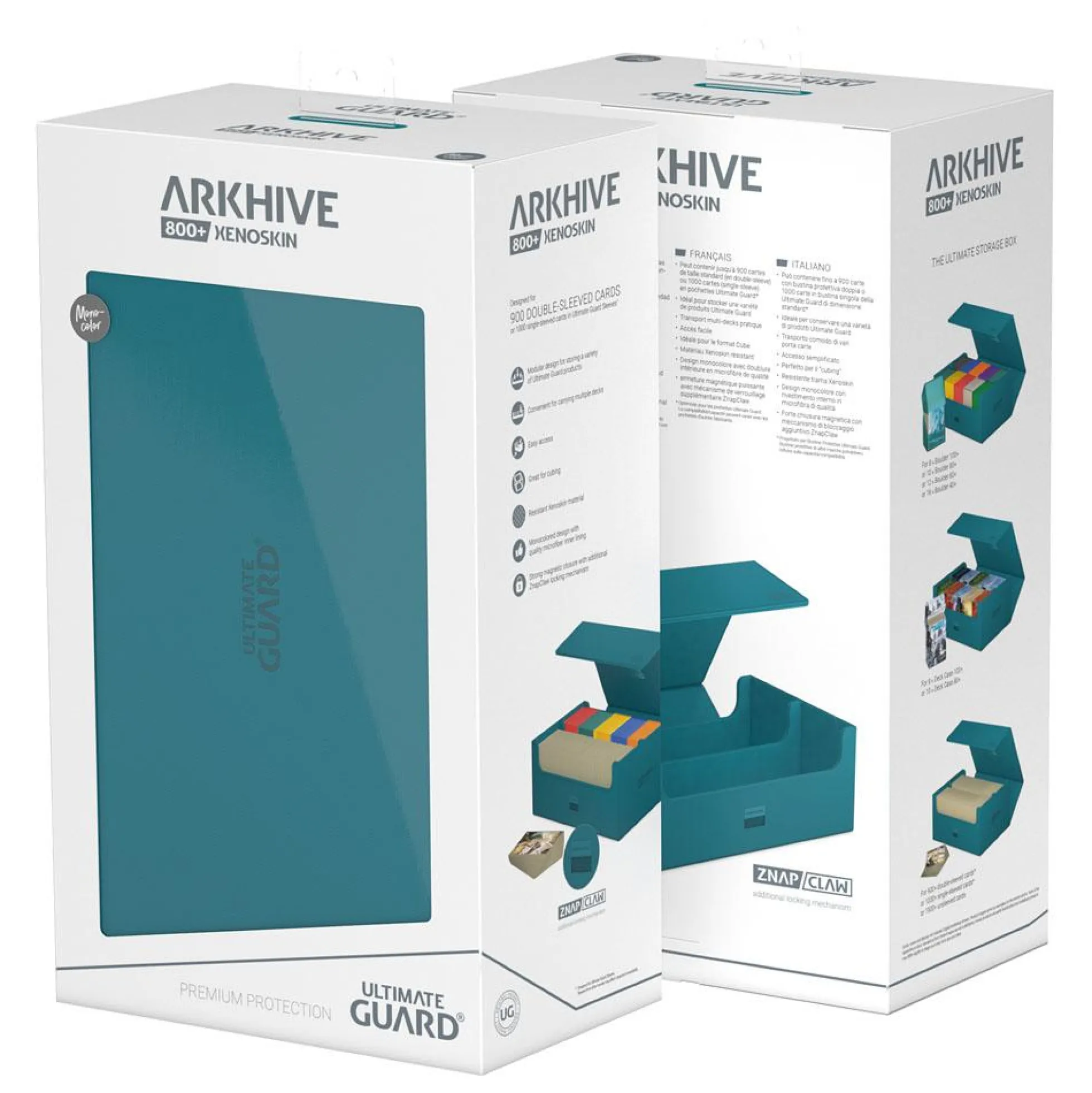 Ultimate Guard Arkhive 800+ Xenoskin Kartenbox einfarbig