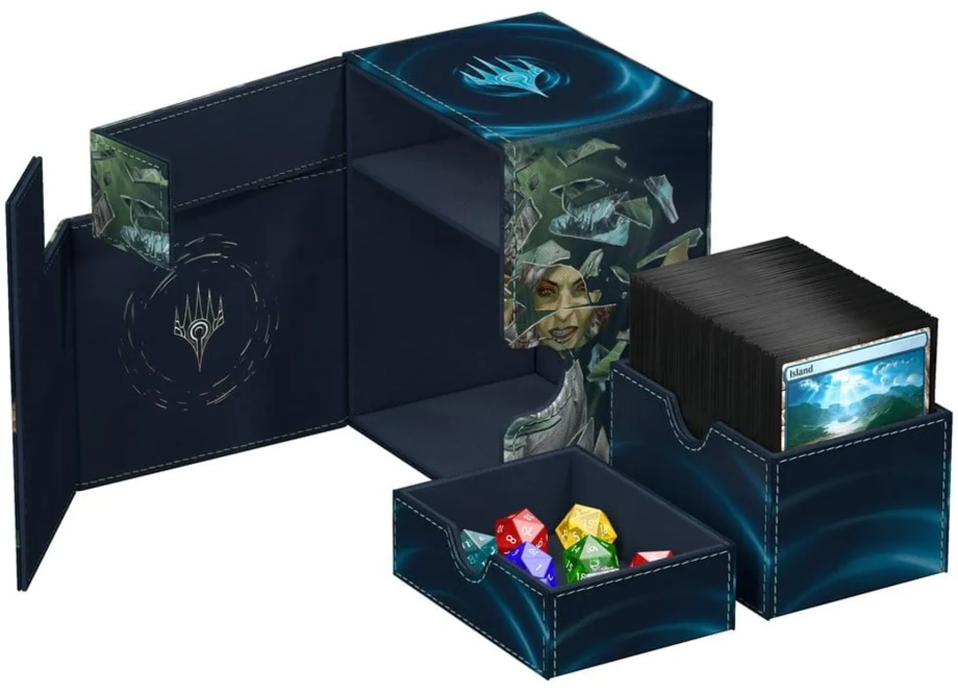 Ultimate Guard Flip'n'Tray 133+ Xenoskin Deckbox mit Magic-Artwork