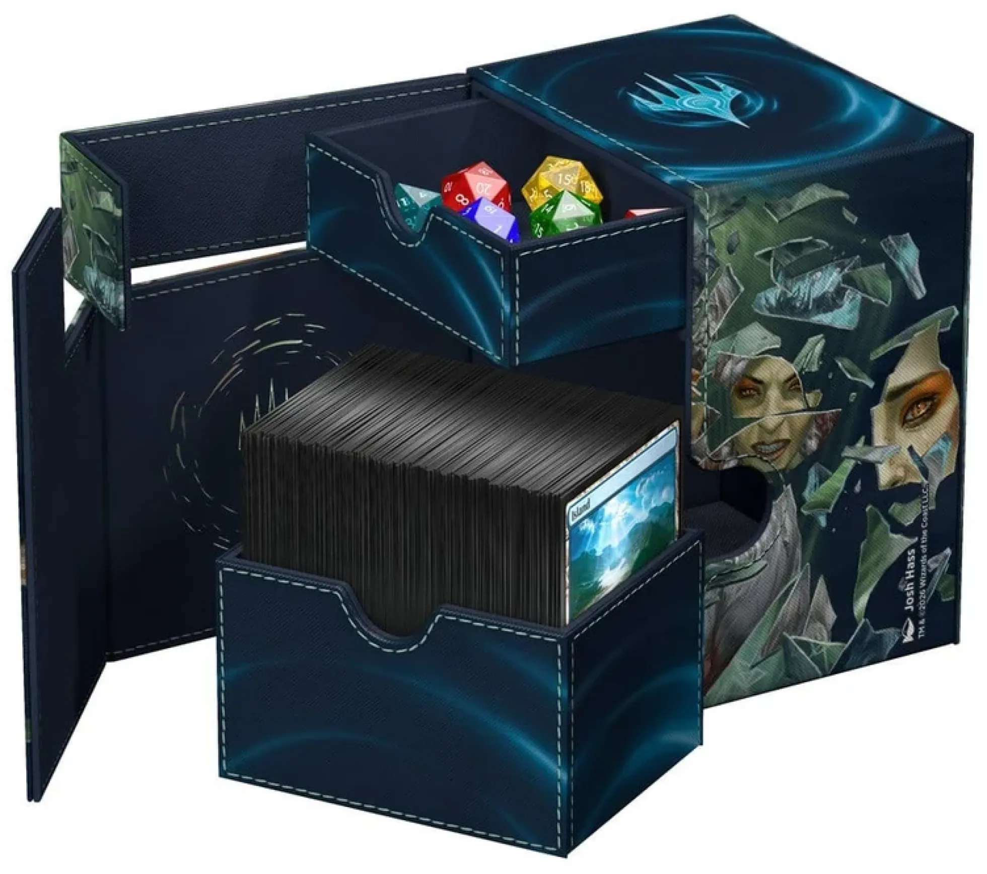 Ultimate Guard Flip'n'Tray 133+ Xenoskin Deckbox mit Magic-Artwork
