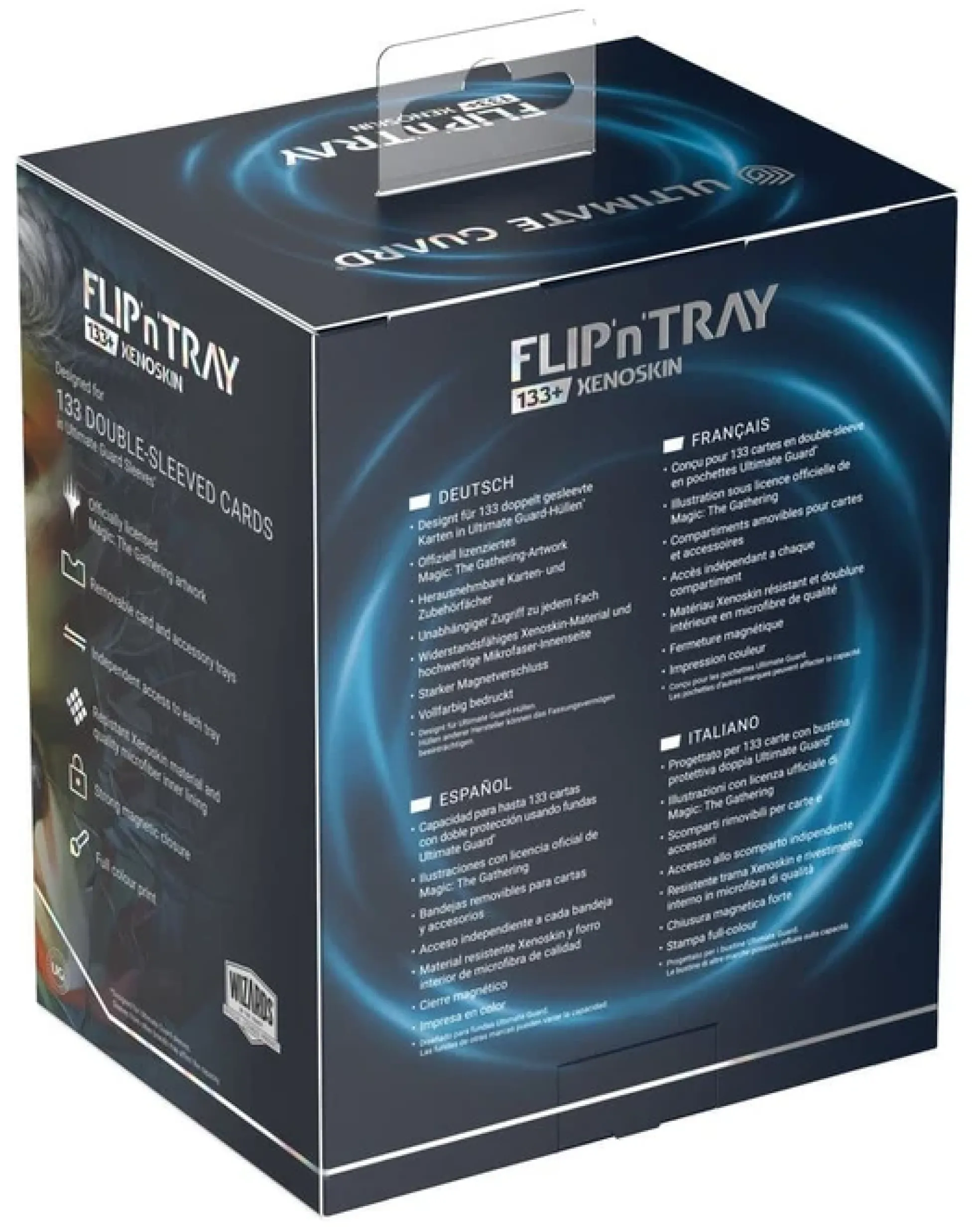 Ultimate Guard Flip'n'Tray 133+ Xenoskin Deckbox mit Magic-Artwork