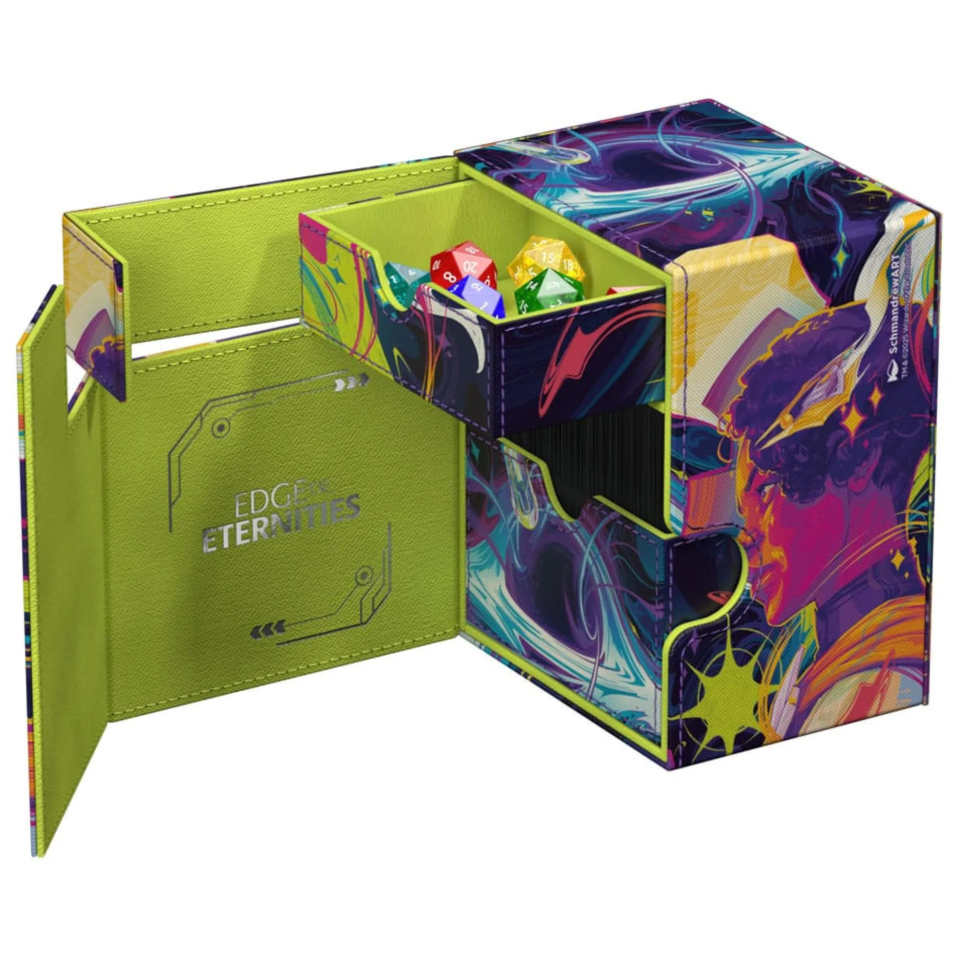 Ultimate Guard Flip'n'Tray 133+ Xenoskin Deckbox mit Magic-Artwork