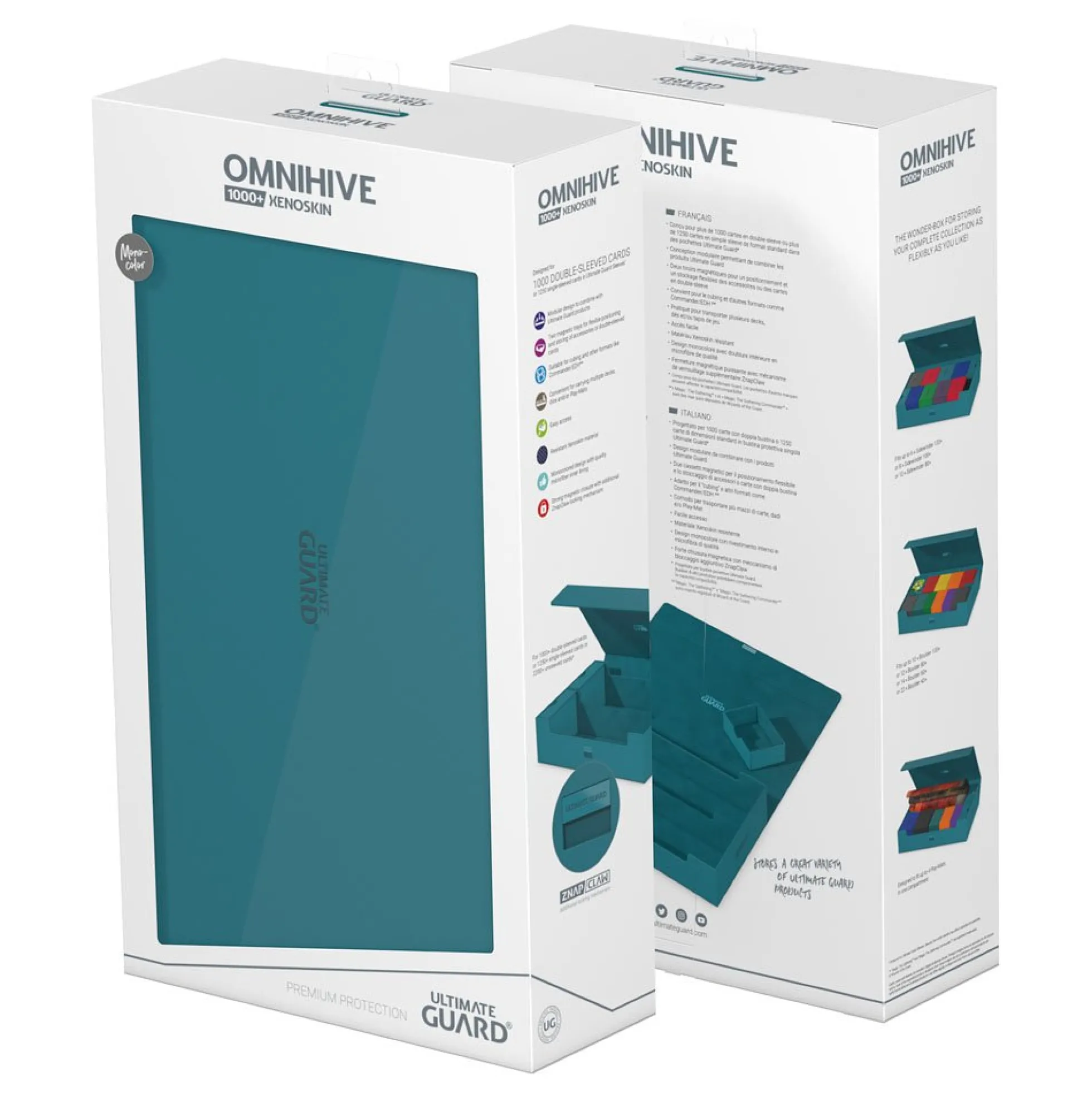 Ultimate Guard Omnihive 1000+ Xenoskin Aufbewahrungsbox, einfarbig