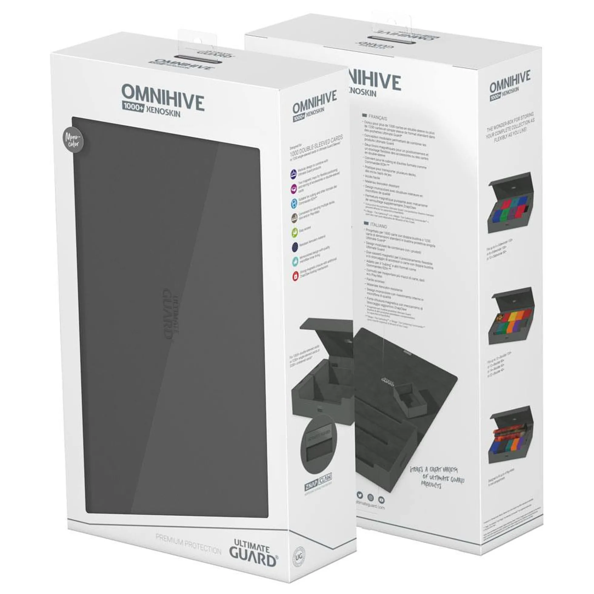 Ultimate Guard Omnihive 1000+ Xenoskin Aufbewahrungsbox, einfarbig