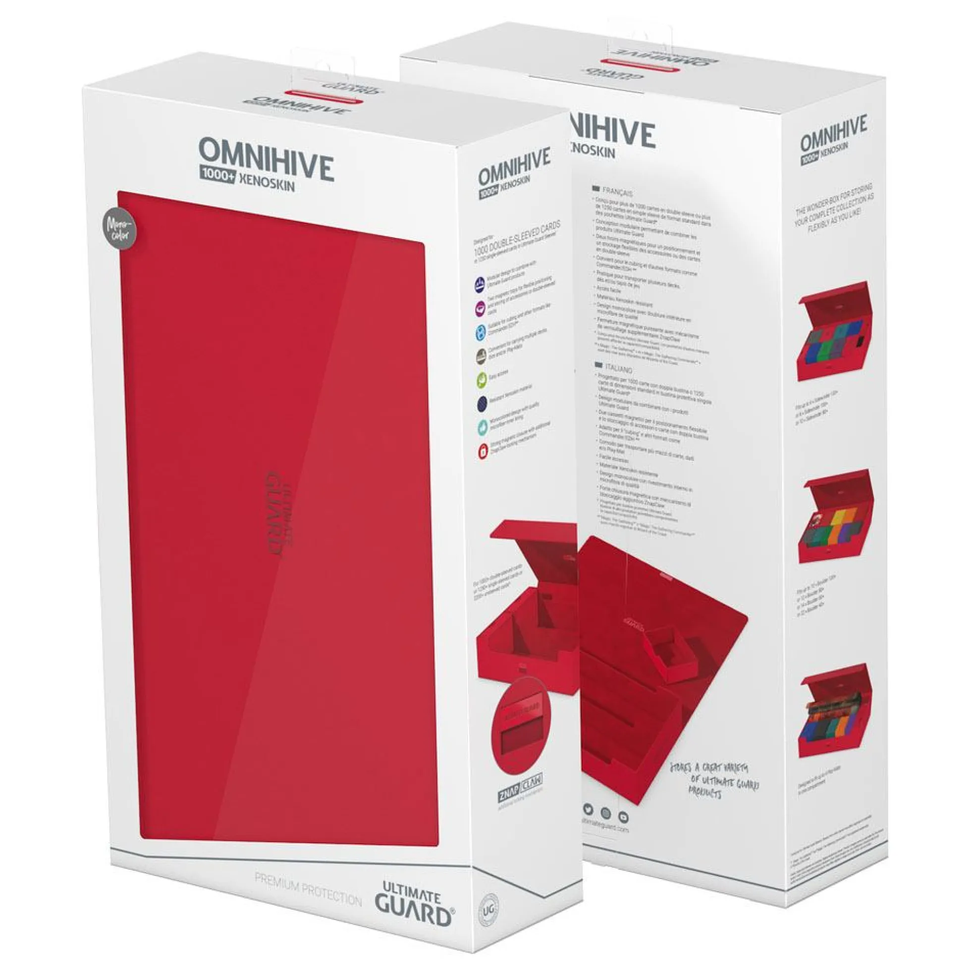 Ultimate Guard Omnihive 1000+ Xenoskin Aufbewahrungsbox, einfarbig