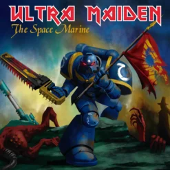 Ultra Maiden Plattencover - The Space Marine