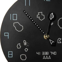Wanduhr Asteroids