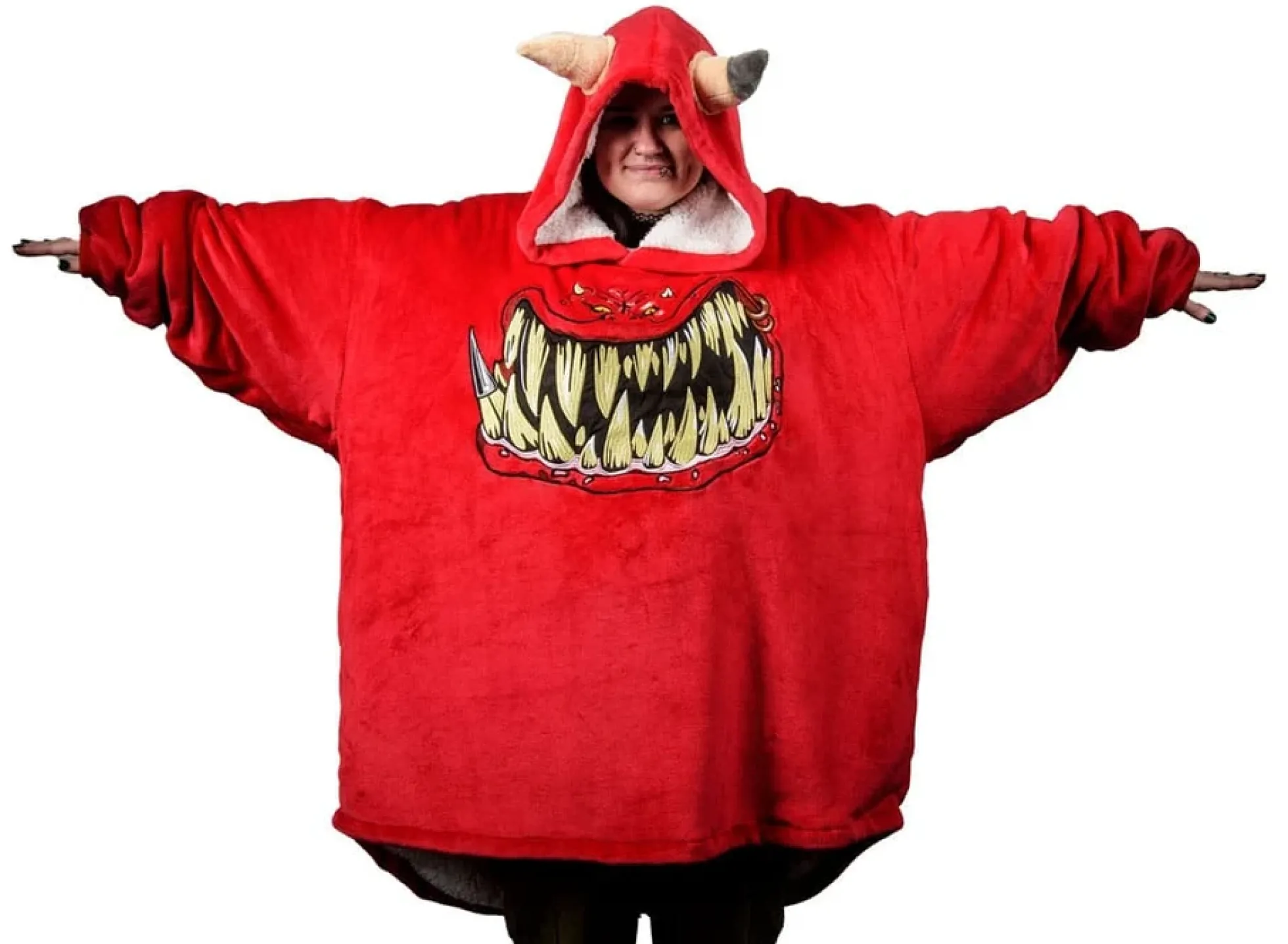 Warhammer 40.000 Decken-Hoodie Roter Squig