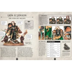 Warhammer 40.000 Lexikon der Figuren mit Leutnant Titus Miniatur
