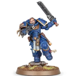 Warhammer 40.000 Lexikon der Figuren mit Leutnant Titus Miniatur