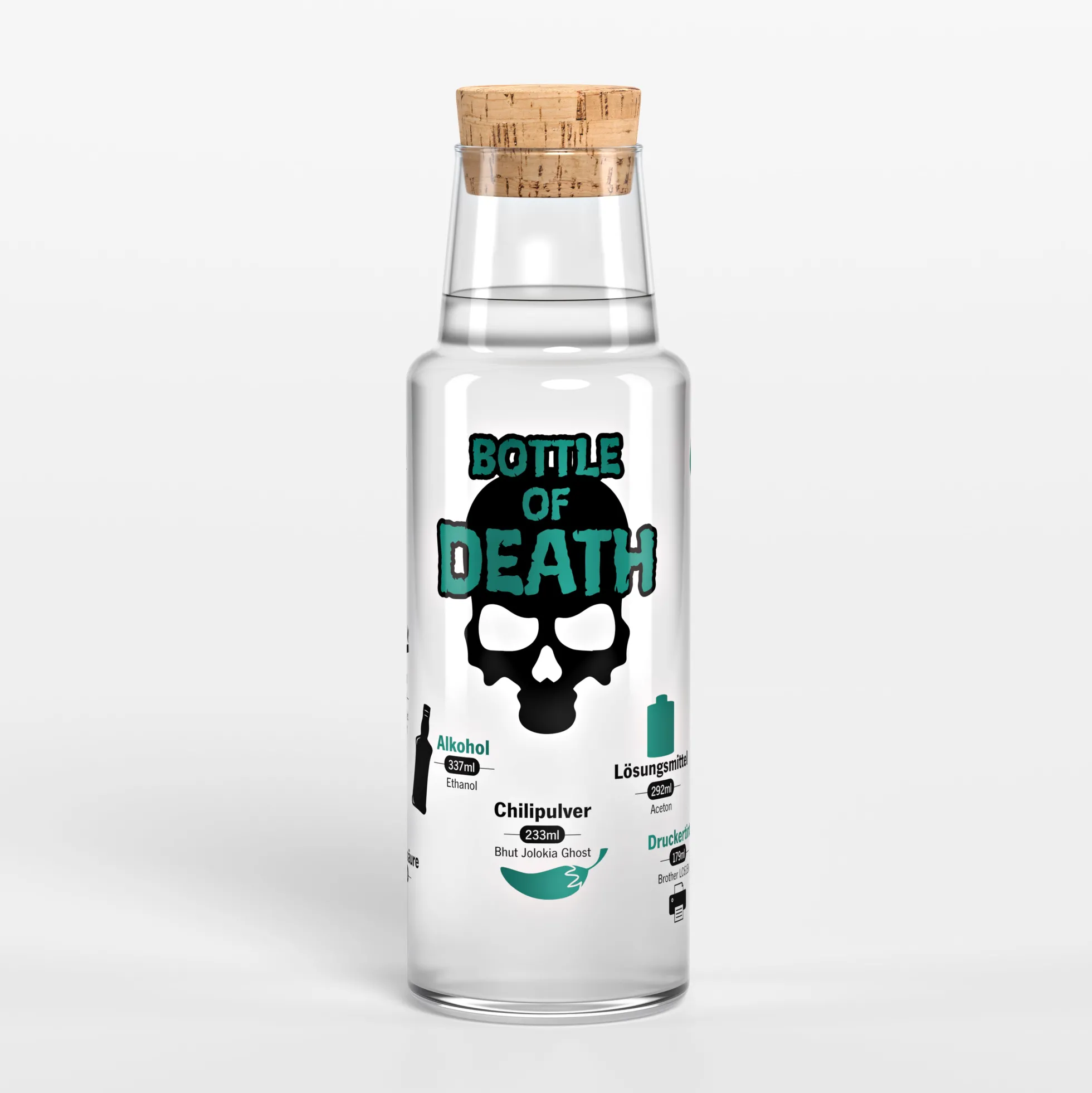 Wasserkaraffe Bottle of Death