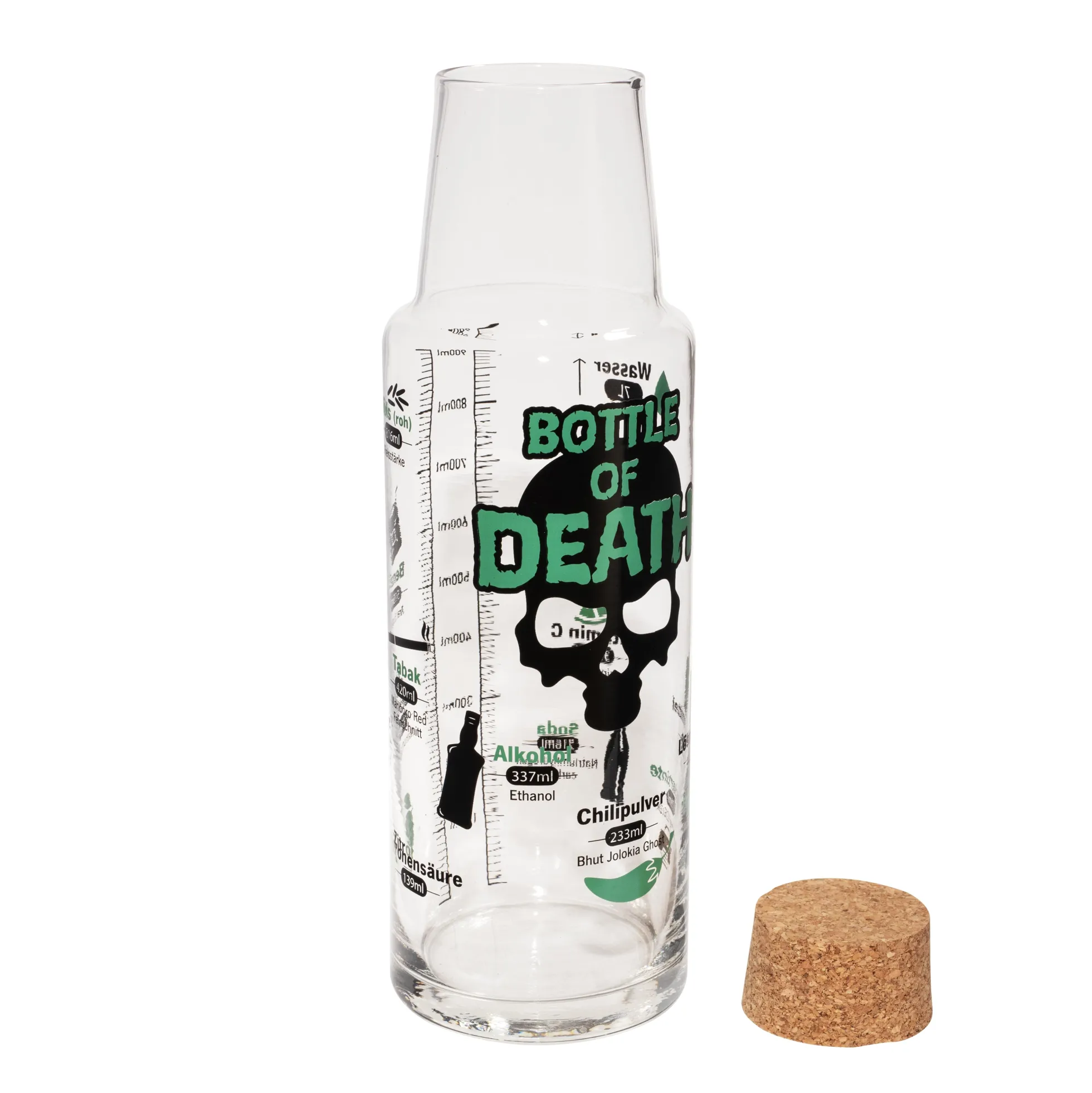 Wasserkaraffe Bottle of Death