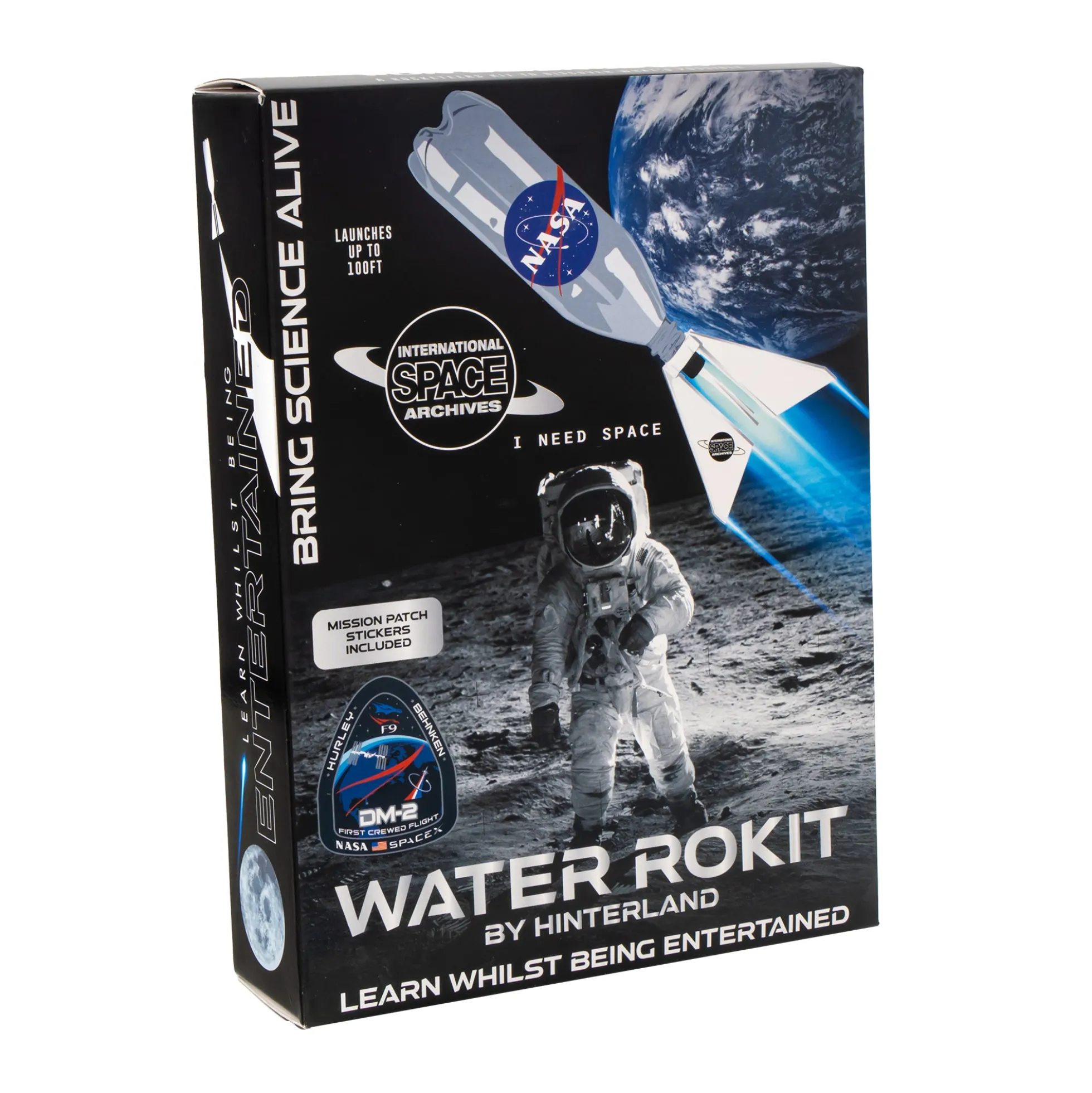 Water Rokit Flaschenraketen-Set – Special Nasa Edition