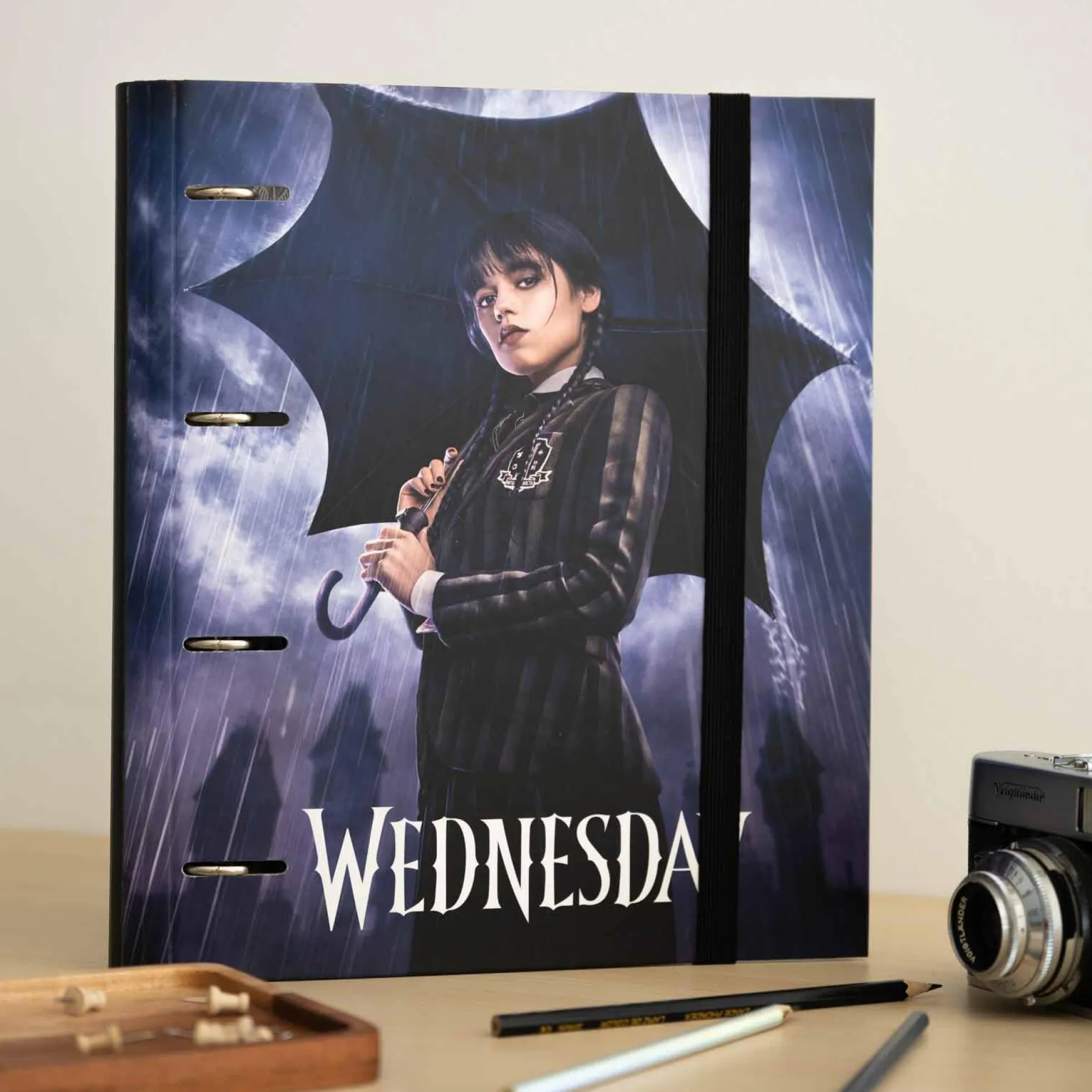 Wednesday Addams Ringordner