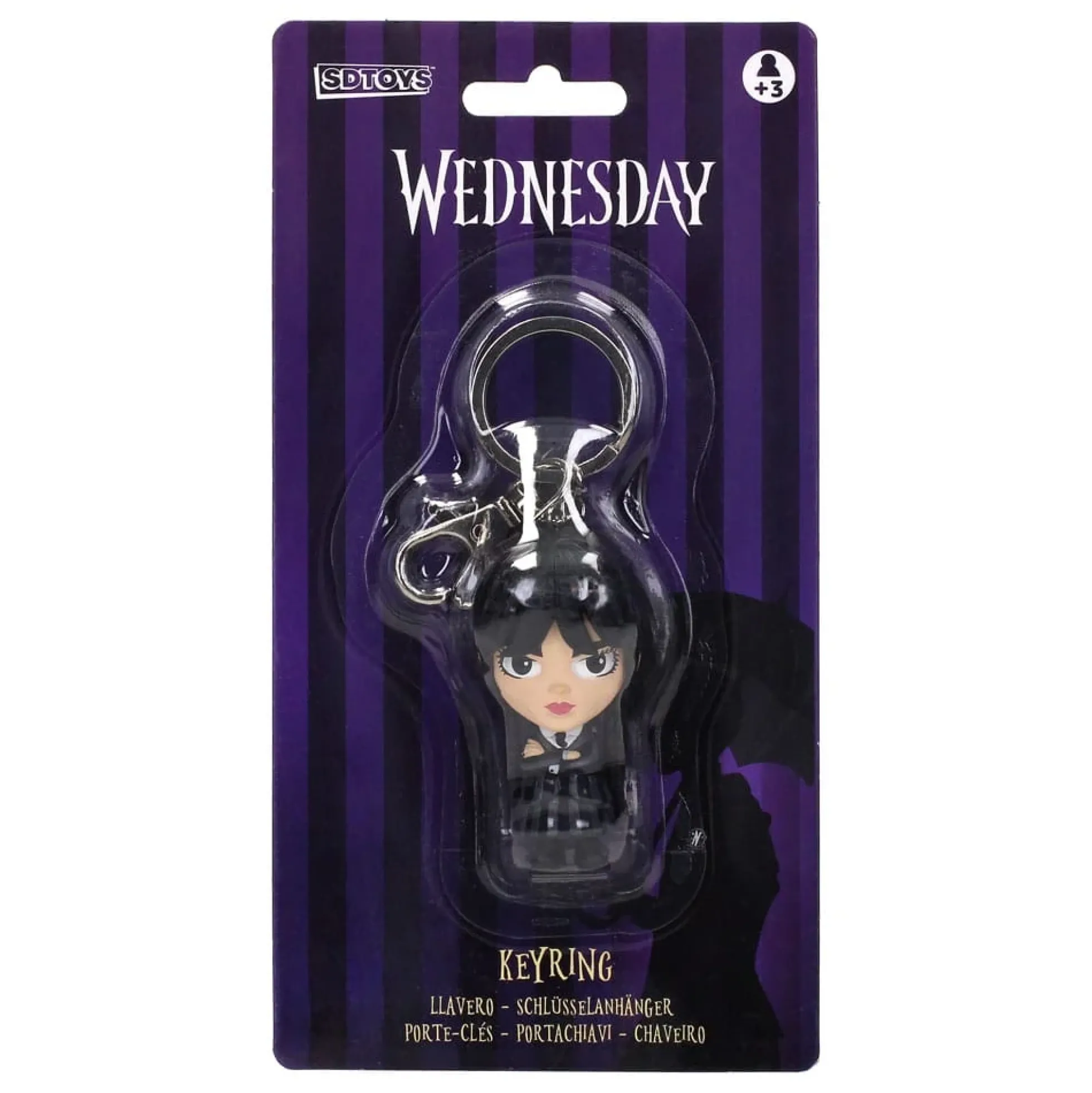 Wednesday Addams Schlüsselanhänger