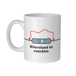 Widerstand Ist Zwecklos Becher