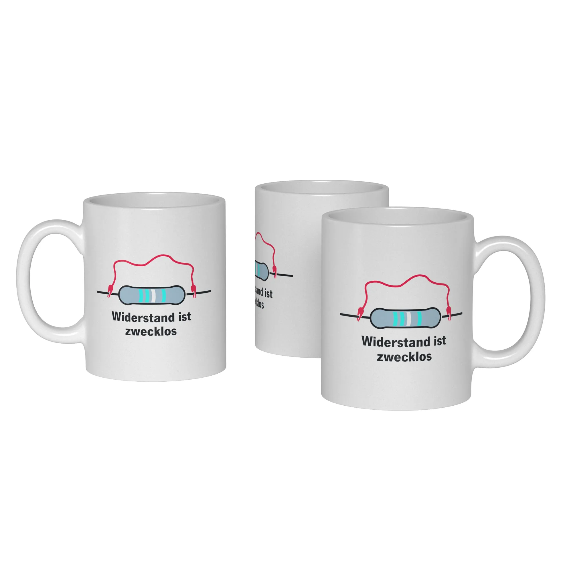 Widerstand Ist Zwecklos Becher