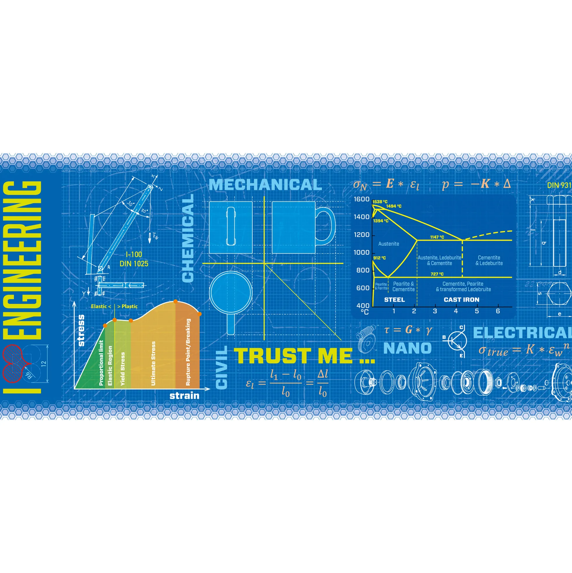 Wissenschaftsbecher Maschinenbau