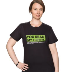 You read my shirt