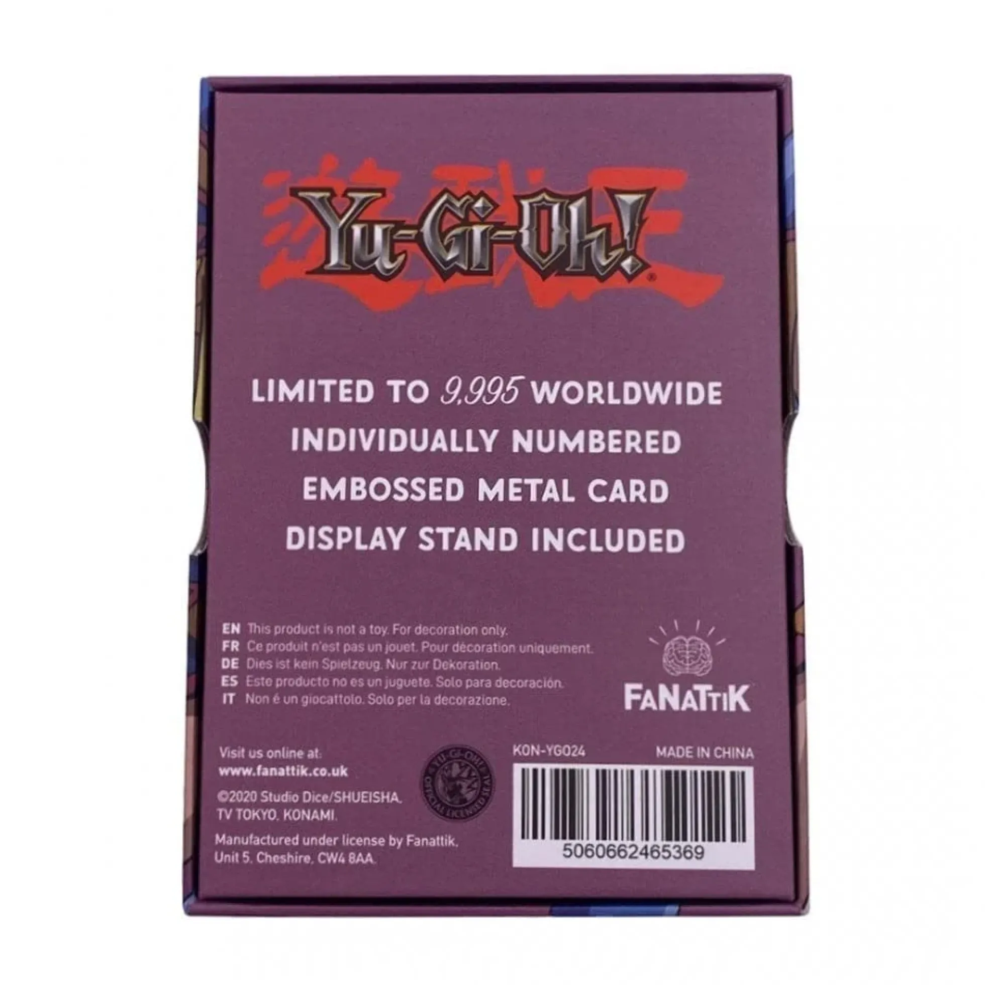 Yu-Gi-Oh! Metallkarte Dunkles Magier-Mädchen