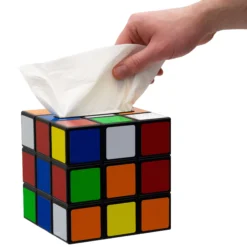 Zauberwürfel Taschentuchbox aus Big Bang Theory